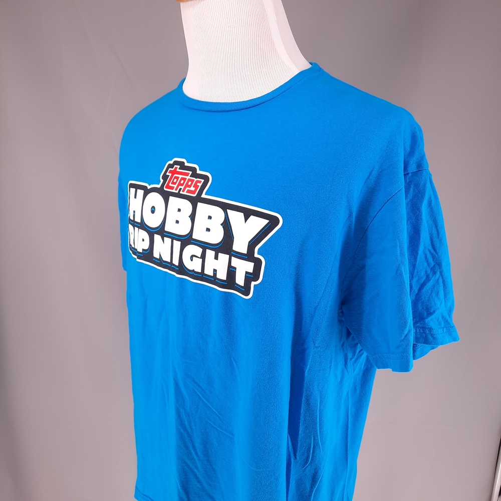 2024 Topps Trading Cards  Hobby Rip Night Blue T-shirt Adult XL - Picture 4 of 7